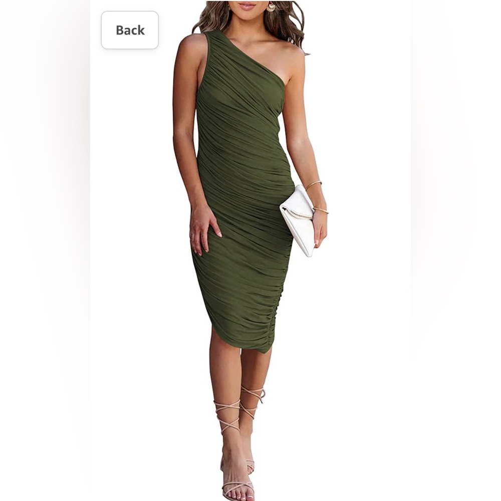 Ruched Bodycon Dress